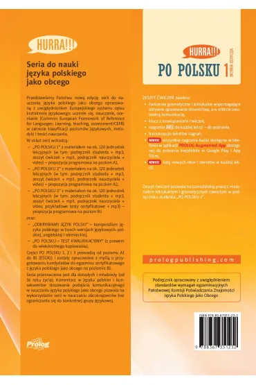 Hurra!!! Po polsku 1. Zeszyt �wicze�. Nowa edycja - Aneta Szymkiewicz, Ma�gorzata Ma�olepsza