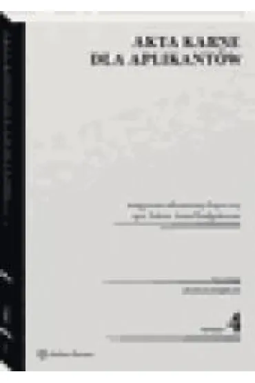 Akta karne dla aplikant�w - Anna Wielgolewska, Igor Tuleya, Ma�gorzata M�odawska-Piaseczna