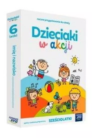 Dzieciaki w akcji. 6-latki. Zestaw dla dziecka - Anna Stalmach-Tkacz, Karina Mucha