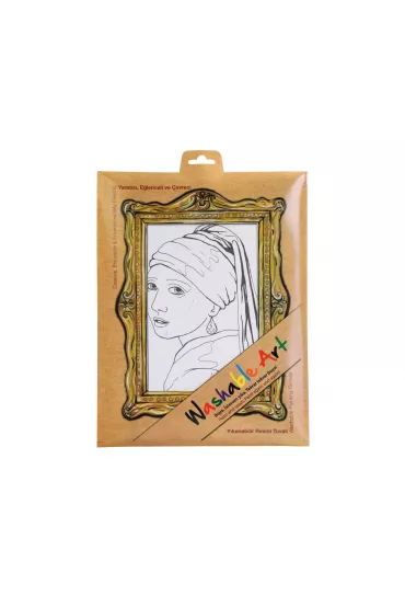 Strigo Funny Mat White - Johannes Vermeer, Dziewczyna z per�� 25x35 cm