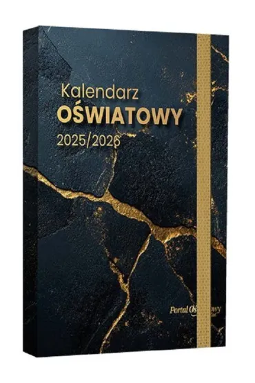 Kalendarz o�wiatowy 2025/2026 Czarny