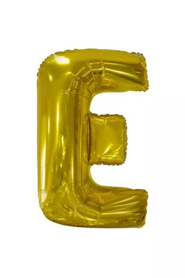 Amscan Balon foliowy litera E z�ota 56,5x86cm