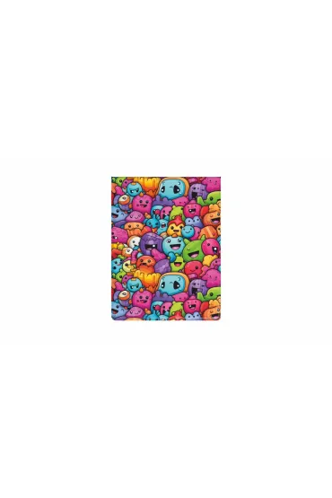 Nadruki Ok�adka na dokumenty ucznia PVC pion Monsters BIURFOL OD-21-40