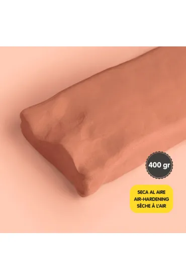 Milan Glina do modelowania Air-Dry br�zowa 400g