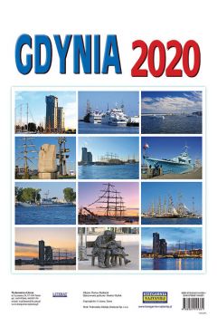Kalendarz cienny 2020. Gdynia
