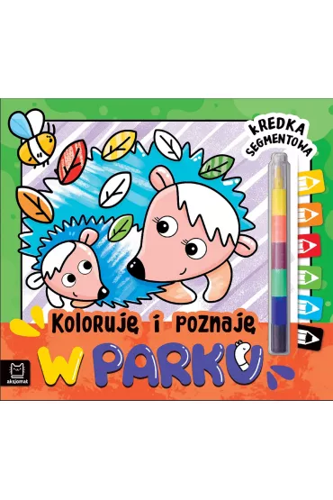 W parku. Kredka segmentowa. Koloruj� i poznaj�