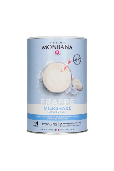 Monbana Napj mleczny Natural Frappe Milkshake 1 kg