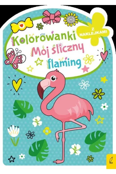 Kolorowanka z wykrojnikiem. M�j �liczny flaming
