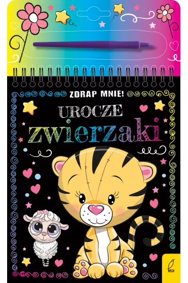 Urocze zwierzaki. Zdrap mnie! - Patrycja Wojtkowiak-Sk�ra