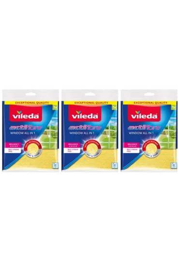 Vileda �ciereczka do mycia okien Actifibre zestaw 3 szt