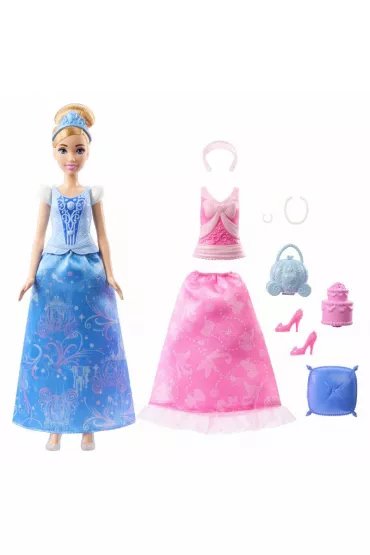 Disney Princess. Historia Kopciuszka 2w1 JCR95 Mattel