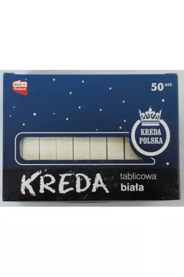 Kred Kop Kreda szkolna kwadratowa 50 szt.