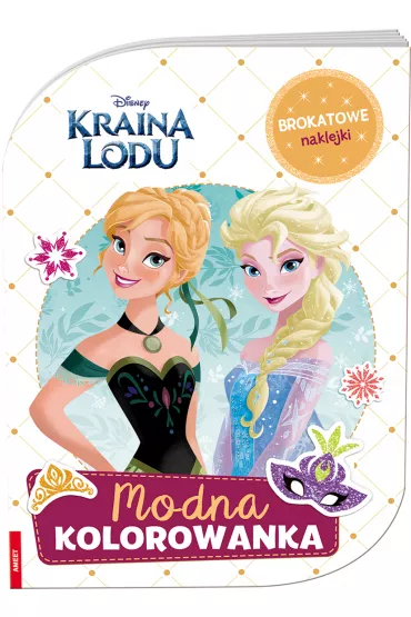 Kraina lodu Modna kolorowanka *