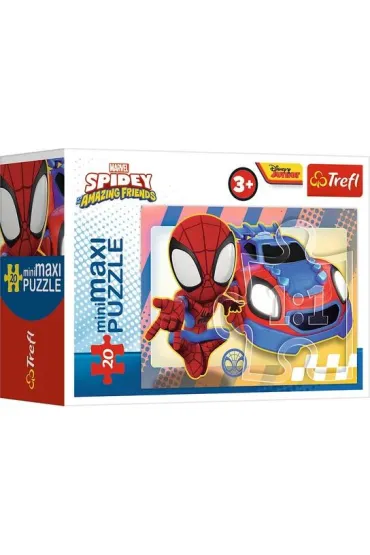 Puzzle 20 el. miniMAXI Niesamowity Spidey 3 Trefl