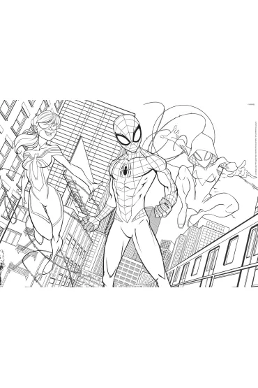 Puzzle pod�ogowe 60 el. Spiderman Lisciani