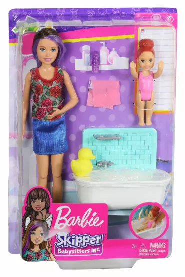 Barbie Opiekunka Zestaw + Lalki FHY97 Mattel