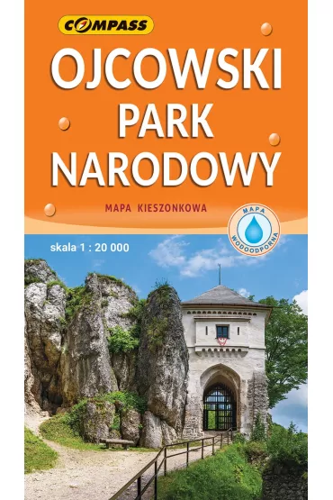 Ojcowski Park Narodowy mapa kieszonkowa skala 1 : 20 000
