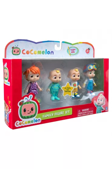 Cocomelon. Rodzina. Zestaw 4 figurek