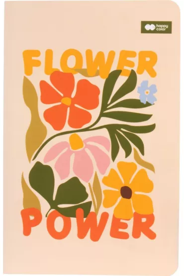 Happy Color Notes szyty linia Bloom boho