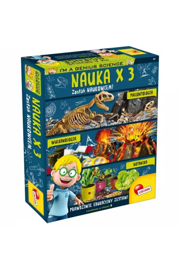 I"m a Genius Science Naukax3 Lisciani