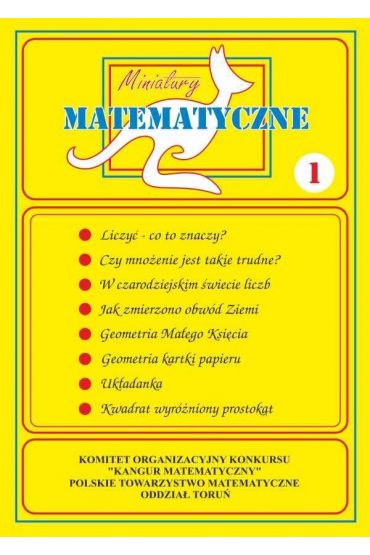 Miniatury matematyczne. Część 1