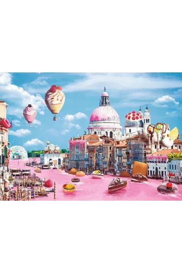 Puzzle 1000 el. Funny Cities. S�odycze w Wenecji Trefl