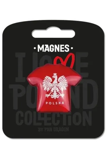 Pan Dragon Magnes I love Poland Polska ILP-MAG-B-PL-09