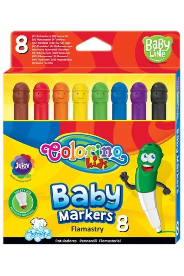 Patio Flamastry Colorino Kids Baby 8 szt.