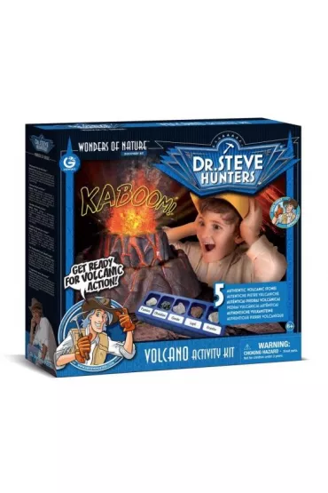 Zestaw eksperymentalny Dr.Steve Hunters Wybuch wulkanu
