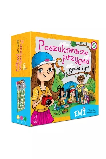 Poszukiwacze przyg�d. Emi i Tajny Klub Superdziewczyn. Tom 7. Ksi��ka i gra - Agnieszka Mielech