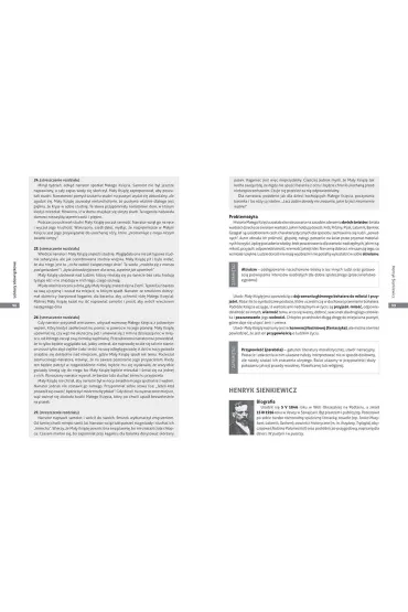 Opracowania lektur i wierszy. Szko�a podstawowa. Klasy 7-8. Zgodne z now� podstaw� programow� (od 2017/2018)