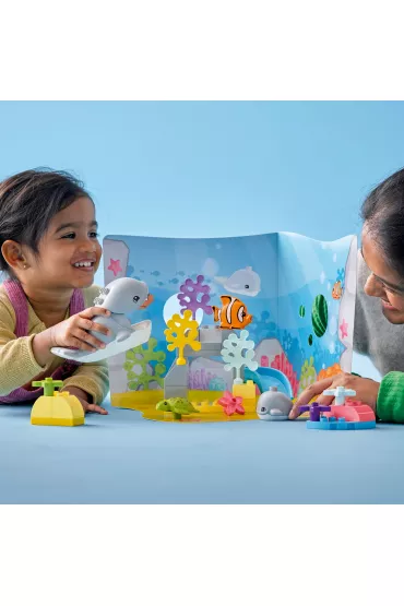 LEGO DUPLO Dzikie zwierz�ta ocean�w 10972