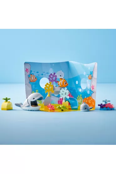LEGO DUPLO Dzikie zwierz�ta ocean�w 10972