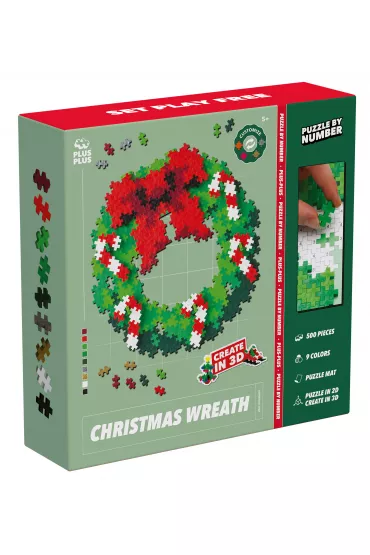 Klocki Puzzle By Number - Wieniec 500el Plus-Plus