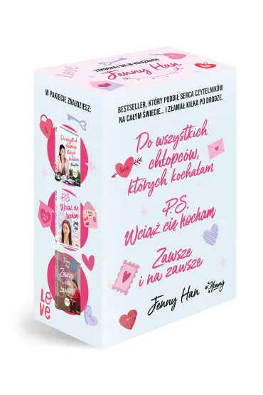 Pakiet: Do wszystkich ch�opc�w, kt�rych kocha�am, P.S. Wci�� ci� kocham, Zawsze i na zawsze (wydanie filmowe) - Jenny Han