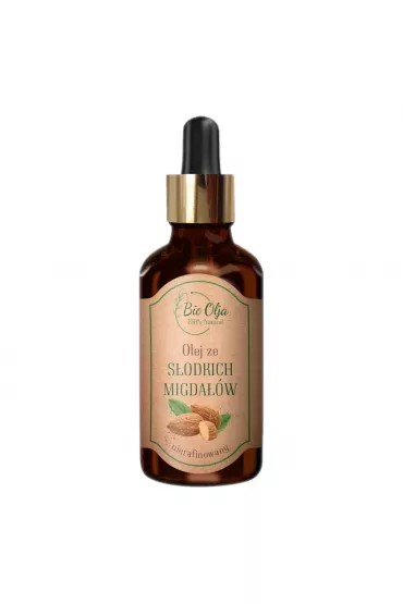 BioOlja Olej ze s�odkich migda��w - nierafinowany 50 ml