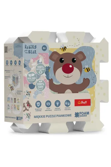 Puzzle Uk�adanka Puzzlopianka - Bobaski i Mi� Trefl