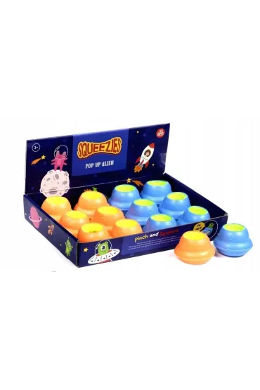 Zabawka gniotek Alien UFO Puckator