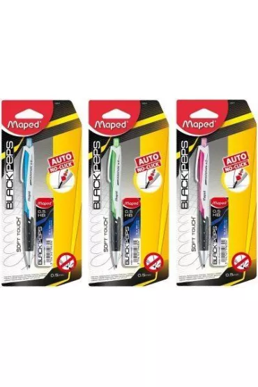 Maped O��wek automatyczny Blackpeps+ grafity 0.5mm