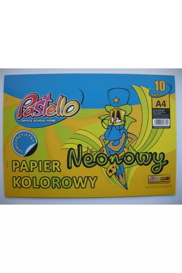 Alfa Pastello Papier kolorowy neonowy samoprzylepny