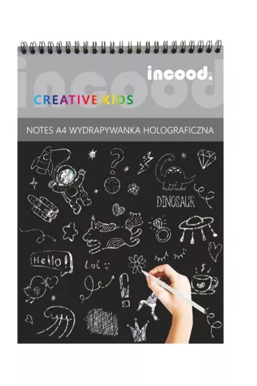 incood. Notes wydrapywanka holograficzna A4
