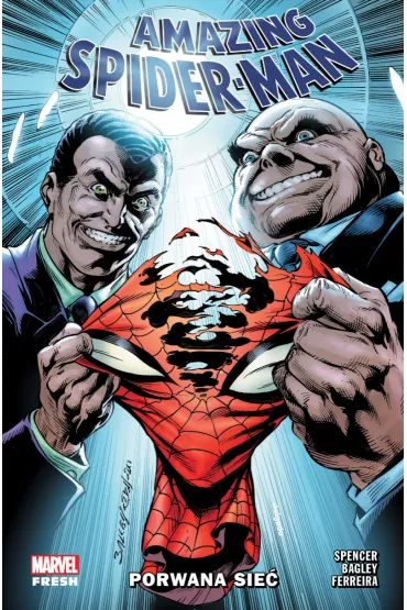 Marvel Fresh Porwana sie�. Amazing Spider-Man. Tom 12 - Nick Spencer, Mark  Bagley, Marcelo Ferreira