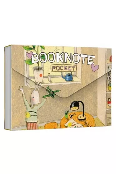 Artbooks Notatnik W domu dobrze 1 (z jednym zaj�cem i samolotem) kieszonkowy. Wersja ukrai�ska