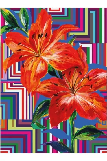 Museums & Galleries Karnet B6 z kopert� Floral Maze