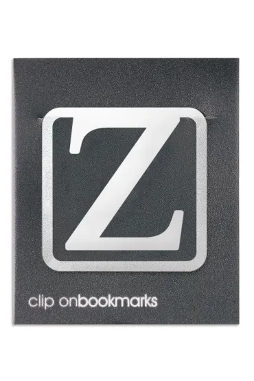 If Metalowa zak�adka - Litera Z Clip-on