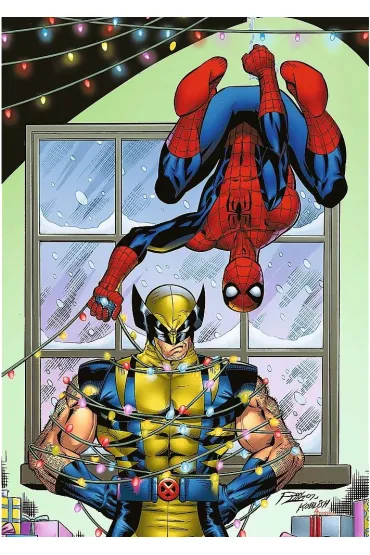 Puzzle 1000 el. Spider-Man&Wolverine: �wi�ta Trefl