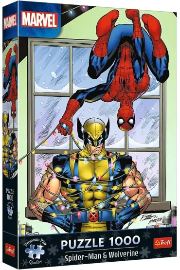 Puzzle 1000 el. Spider-Man&Wolverine: �wi�ta Trefl