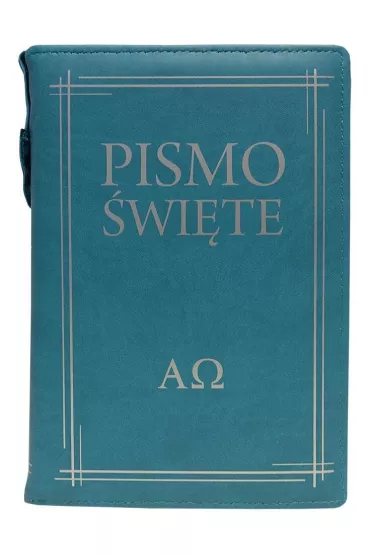 Pismo �wi�te w etui turkusowe