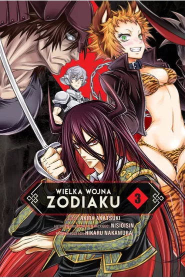 Wielka Wojna Zodiaku. Tom 3 - Akira Akatsuki