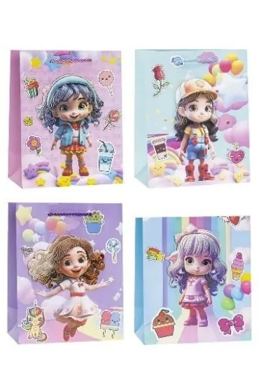 Rozette Torebka dzieci�ce Pop-Up 3D 18x23x8cm mix